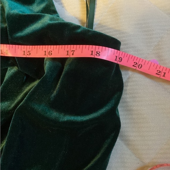 NWOT Eliza J Size 14 Mock Neck‎ Sleeveless Velvet Blouson Gown - Picture 9 of 12